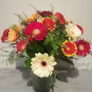 Boeket met gerbera's